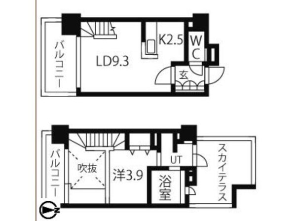 レオドールミレア新宿西落合の物件内観写真